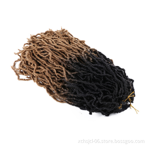 Smart Braid Crochet Hair Extension Wholesale Synthetic Hair Mermaid Most Natural Nu locs